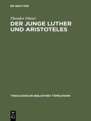 cover image of Der junge Luther und Aristoteles